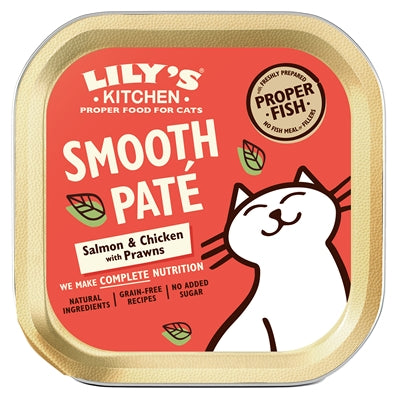 Load image into Gallery viewer, Lily's kitchen Cat smooth pate salmon chicken
