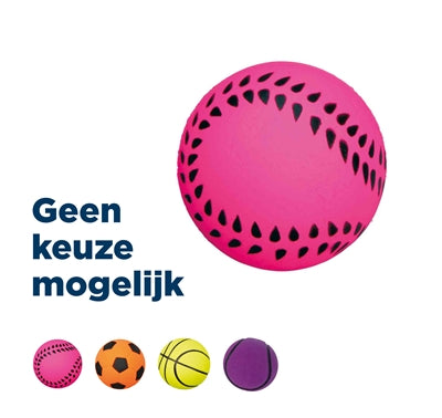 Trixie bal neon drijvend schuimrubber assorti