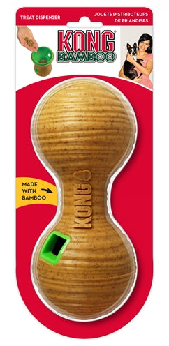 Load image into Gallery viewer, Kong Bamboo feeder dumbbel voerbal
