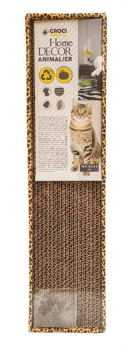 Load image into Gallery viewer, Croci krabplank homedecor dierenprint luipaard
