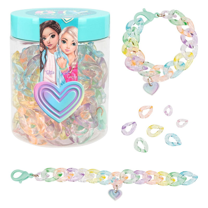 Cargue la imagen en el visor de la galería, Depesche topmodel diy clic chain sieraden maken
