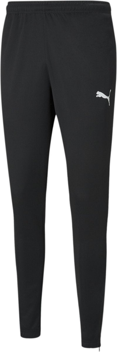 Puma teamrise poly training pants heren sportbroek - black- white