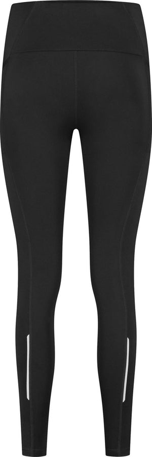 Rogelli essential dames lange hardloopbroek - hoge tailleband - zwart