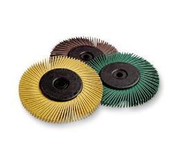 3m scotch-brite radial bristle brush 152mm geel k080