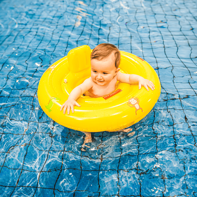 Load image into Gallery viewer, Golden safari | gele baby float 0-1 jaar
