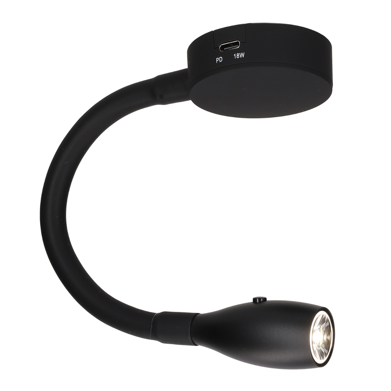 Cargue la imagen en el visor de la galería, Furnari 2.0 flex spot met usb-c
