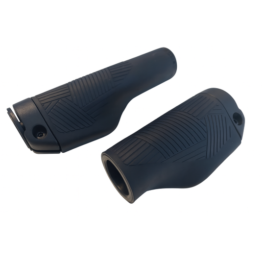 Ergotec handvatten eg-ambition lang kort zwart