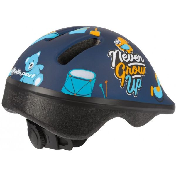 Load image into Gallery viewer, Polisport kinderhelm Toys. maat: XXS (44 48 cm), kleur: Blauww mat
