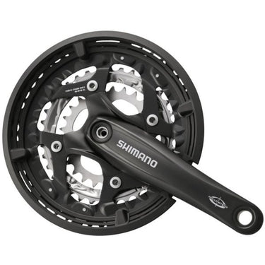 Shimano crankstel 3 x 10 speed trekking fc-t521 met 175mm crankarm 48-36-26t octalink - zwart