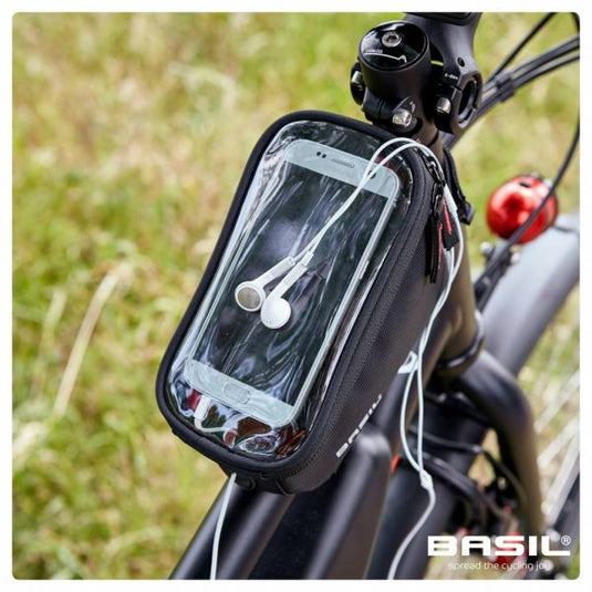 Basil Sport Design Frame Bag - zwart - frametas - unisex