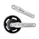 Miranda crankset alfa 1 38 tands alu nexus 95 mm disk zwart gepolijst