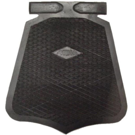 Spatlap Classic ombuig 21 x 19 cm zwart (OEM)