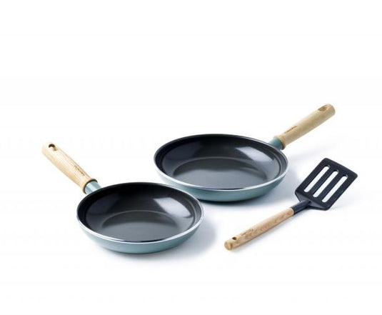 Greenpan keramische antikleef koekenpannenset 3-delig - mayflower