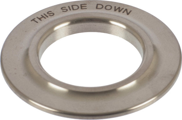 Load image into Gallery viewer, Chris king 1.5 to 1 1 8 crown race devolution baseplate, stainless steel
