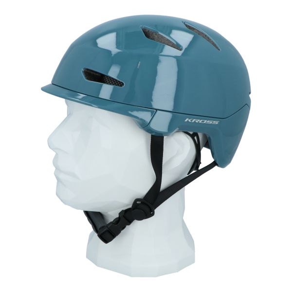 Load image into Gallery viewer, Kross fietshelm city capitalo l (58-61cm) - blauw
