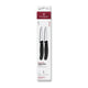 Victorinox schilmesje 2 stuks zwart glad spits 8cm