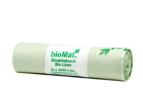 Biomat composteerbare vuilniszakken 40 60l - 10 st.