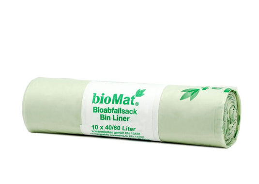 Biomat composteerbare vuilniszakken 40 60l - 10 st.