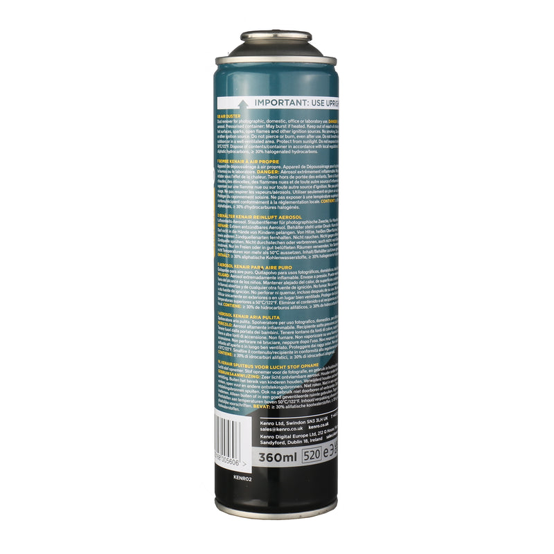 Load image into Gallery viewer, Kenro spuitbus lucht + plastic kraan 360 ml
