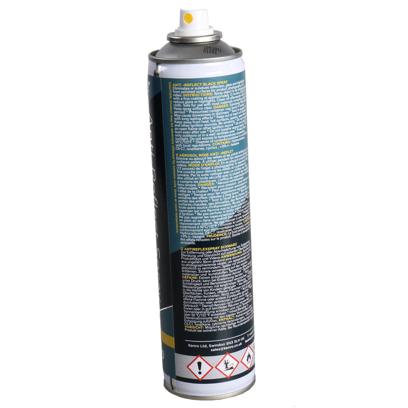 Load image into Gallery viewer, Kenro anti reflectie spray mat voor zwarte ondergrond

