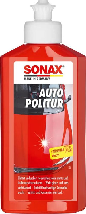 Sonax autopoetsmiddel car polishes 250 ml pet bottle