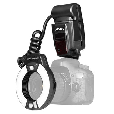 Kenro ttl macro ringflitser kfl201c voor canon
