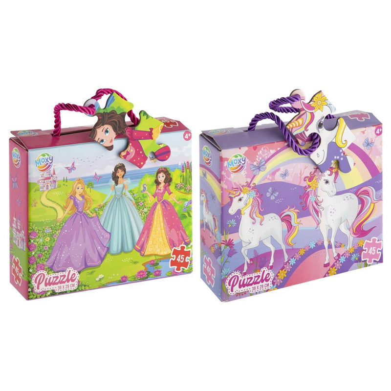 Load image into Gallery viewer, Moxy puzzel girls 45 stukjes 39x29cm
