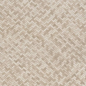Noordwand behang botanica rattan wickerwork bruin en beige