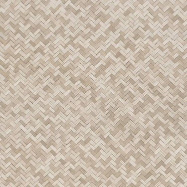 Noordwand behang botanica rattan wickerwork bruin en beige