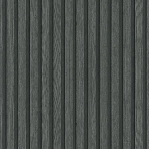 Noordwand behang botanica wooden slats zwart en grijs