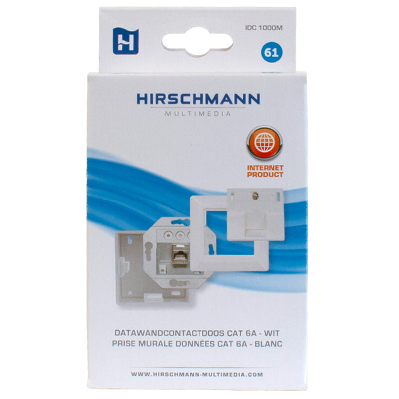 Load image into Gallery viewer, Hirschmann hirsch data wandcontactdoos 1x
