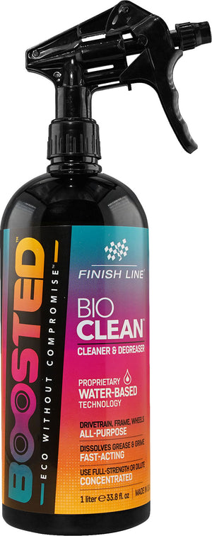 Finish line boosted™ bioclean cleaner and degreaser