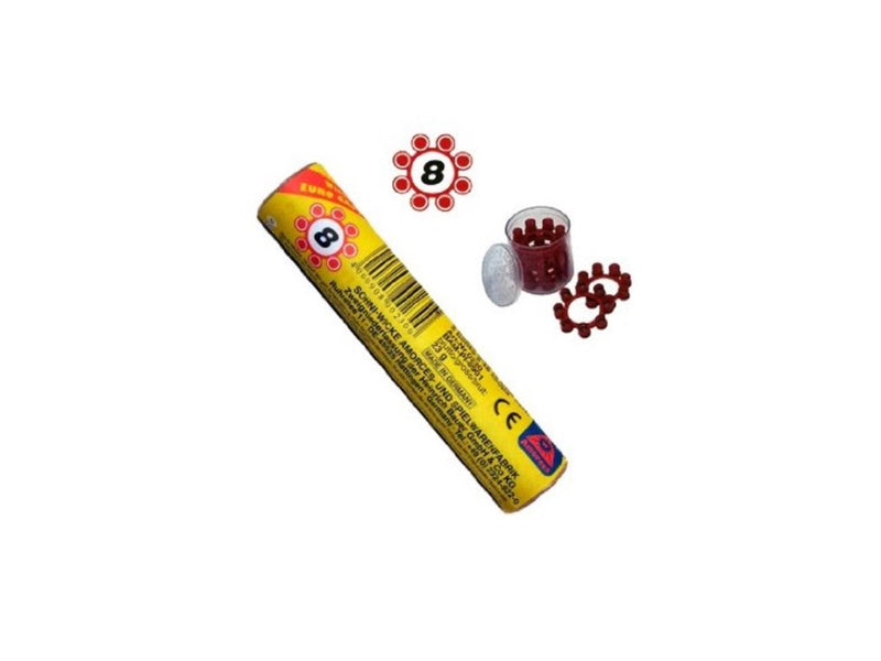 ギャラリービューアに画像をロードする, Johntoy wicke amorces doosje 10 rol 8 schots klappertjes rond voor speelgoed pistool

