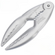 Westmark kreeftenkraker, aluminium, speciale voedselveilige coating, lengte: 14,4 cm, cracky, zilver, 66002270