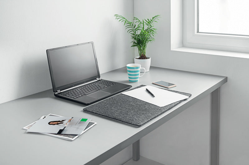 Load image into Gallery viewer, Sigel si-sa301 bureauonderlegger vilt casualstyle antraciet grijs
