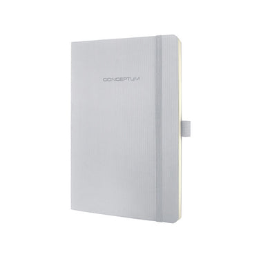 Sigel sigel si-co323 notitieboek conceptum pure softcover a5 lichtgrijs gelinieerd