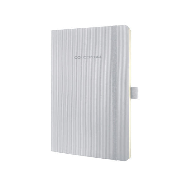 Load image into Gallery viewer, Sigel sigel si-co323 notitieboek conceptum pure softcover a5 lichtgrijs gelinieerd
