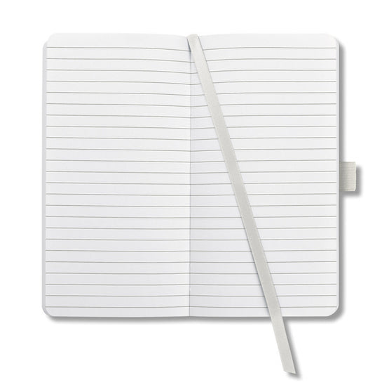 Sigel Sigel SI-JN506 Notitieboek Jolie Sense 95x180mm Hardcover Gelinieerd Wit