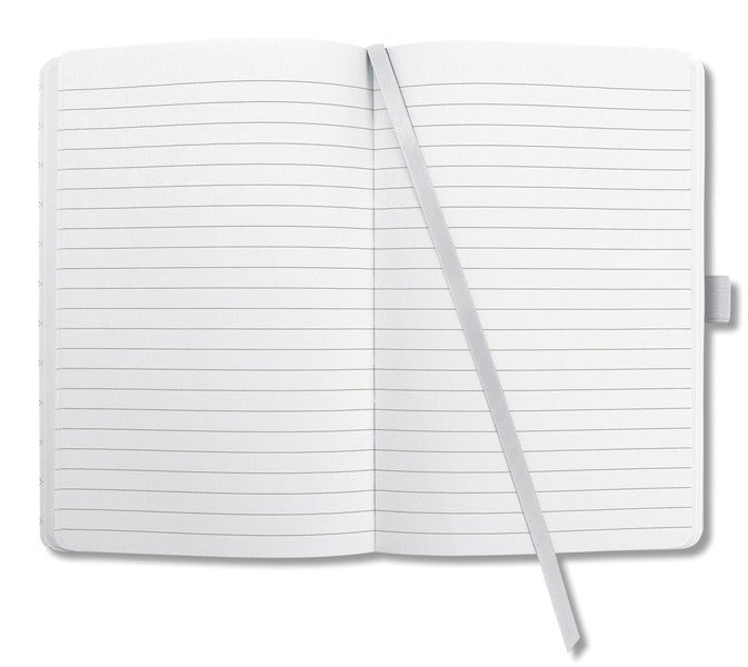 Load image into Gallery viewer, Sigel Sigel SI-JN306 Notitieboek Jolie Beauty A6 Hardcover Gelinieerd Wit
