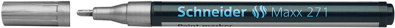 Load image into Gallery viewer, Schneider lakmarker maxx 271 1-2mm zilver 10 stuks
