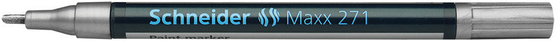 Load image into Gallery viewer, Schneider lakmarker maxx 271 1-2mm zilver 10 stuks
