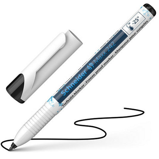 Schneider s-72421 diepvries-marker maxx 242 zwart