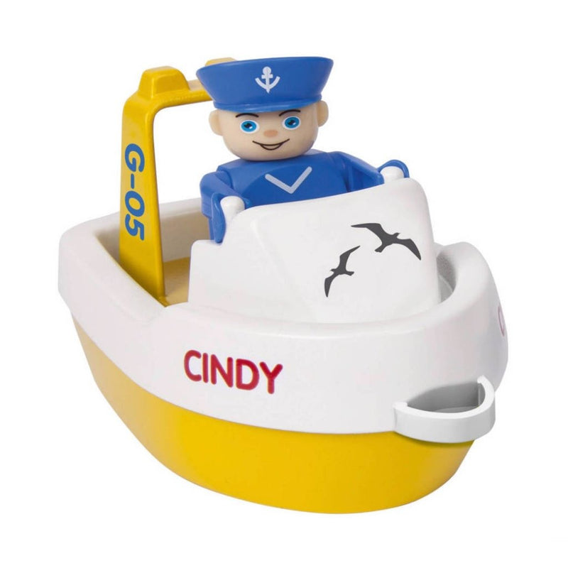 Load image into Gallery viewer, Big waterplay waterbaan rotterdam met bootje figuur 90x50x9 cm
