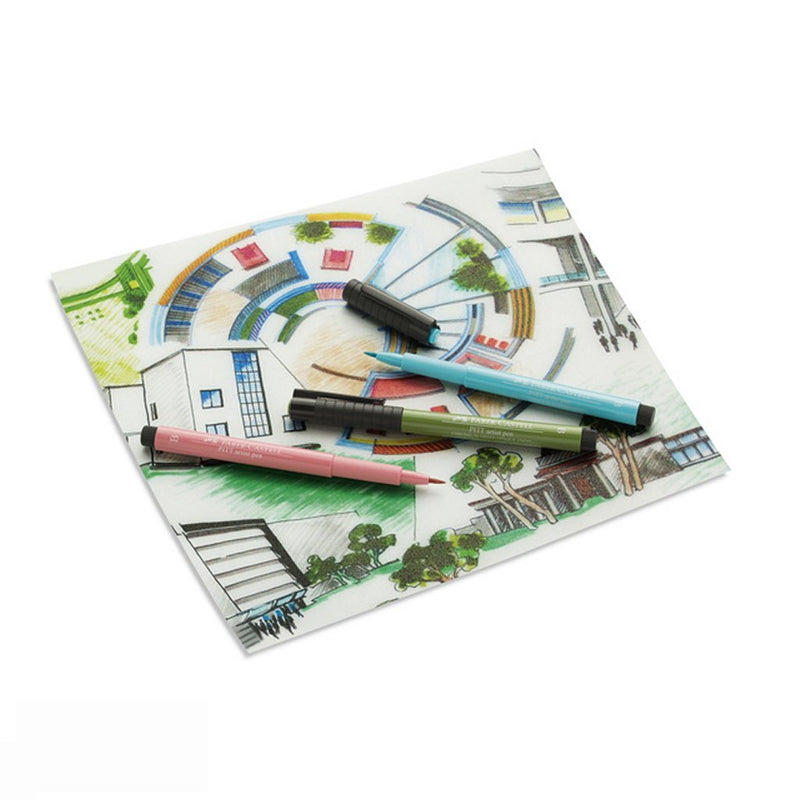 Load image into Gallery viewer, Faber castell fc-167699 artist pen big brush black 199 4 stuks
