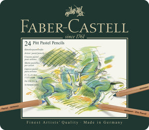 Faber-castell pastelpotloden - blik 24 stuks -fc-112124