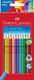 Faber-castell kleurpotloden faber castell colour-grip kleurenassortiment 12 stuks