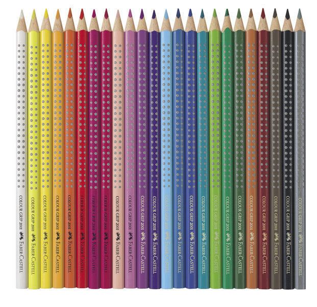 Load image into Gallery viewer, Faber-castell faber castell fc-112423 kleurpotlood grip metalen etui a 24 stuks
