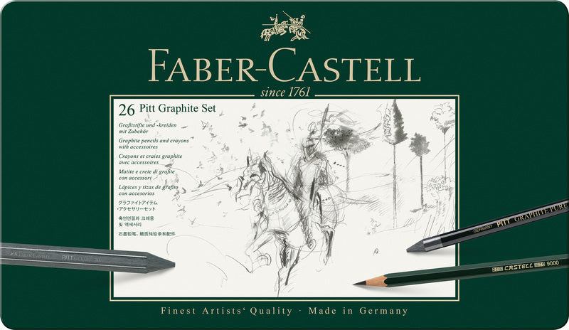 Load image into Gallery viewer, Faber castell fc-112974 grafietset faber-castell pitt 26-delig
