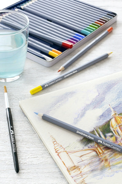 Faber-castell kleurpotloden aquarel - goldfaber - etui 36 stuks - fc-114636