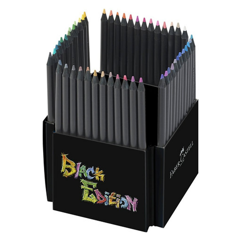 Load image into Gallery viewer, Faber castell fc-116450 black edition kleurpotloden 50 stuks
